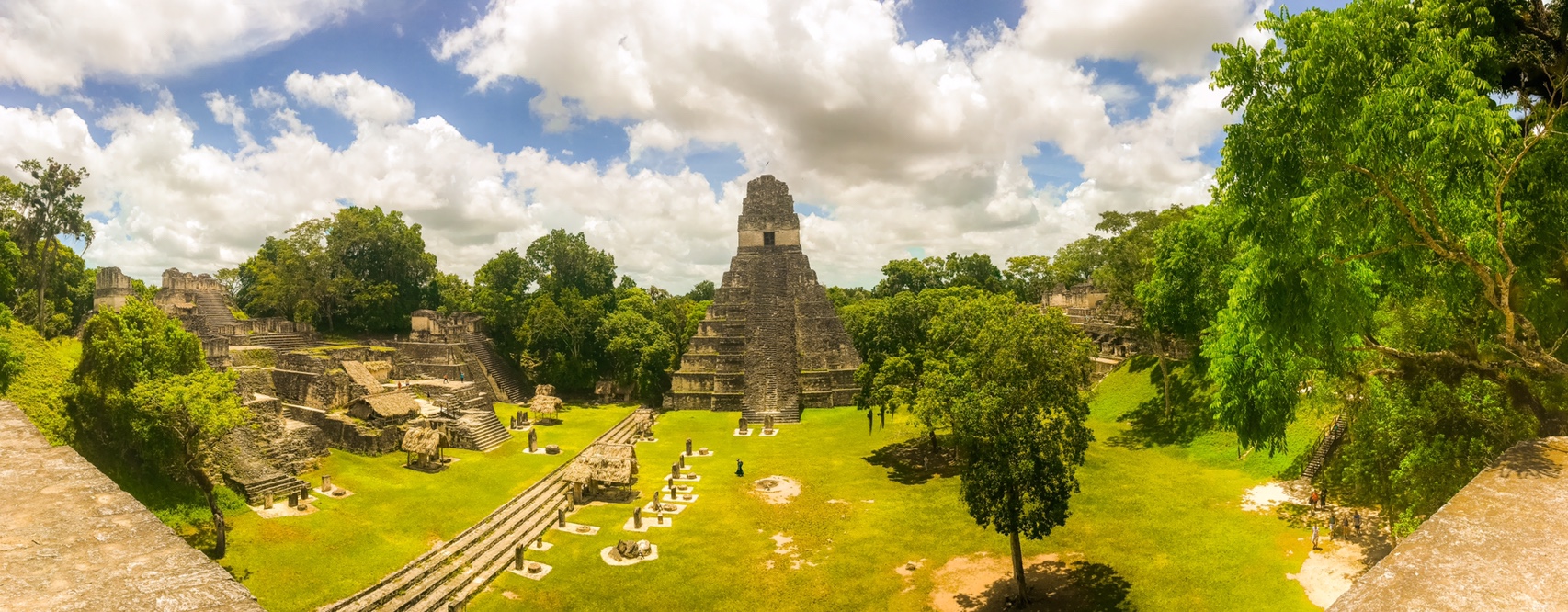 Temple I at the Main Plaza, Tikal, Guatemala